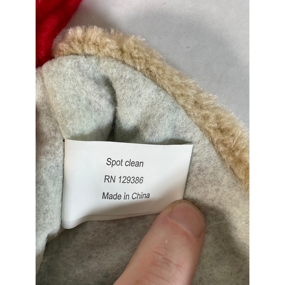 Hobby Lobby Christmas Stocking For Dogs Buffalo Plaid Paw Print - Picture 3 of 4